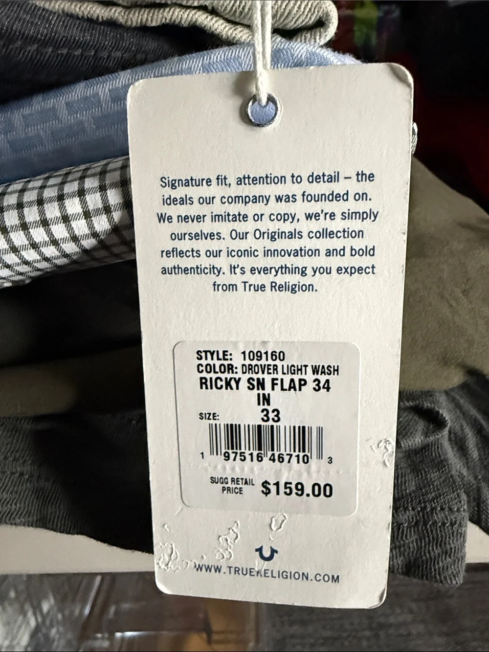 True Religion classic light