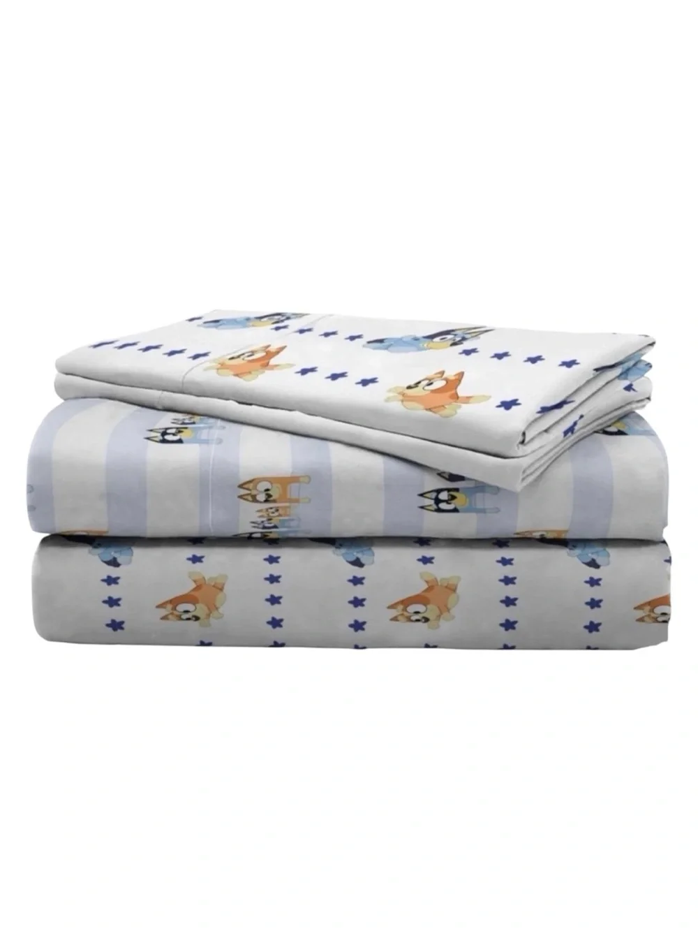 Bluey Full Size Sheet Set Bluey Bingo