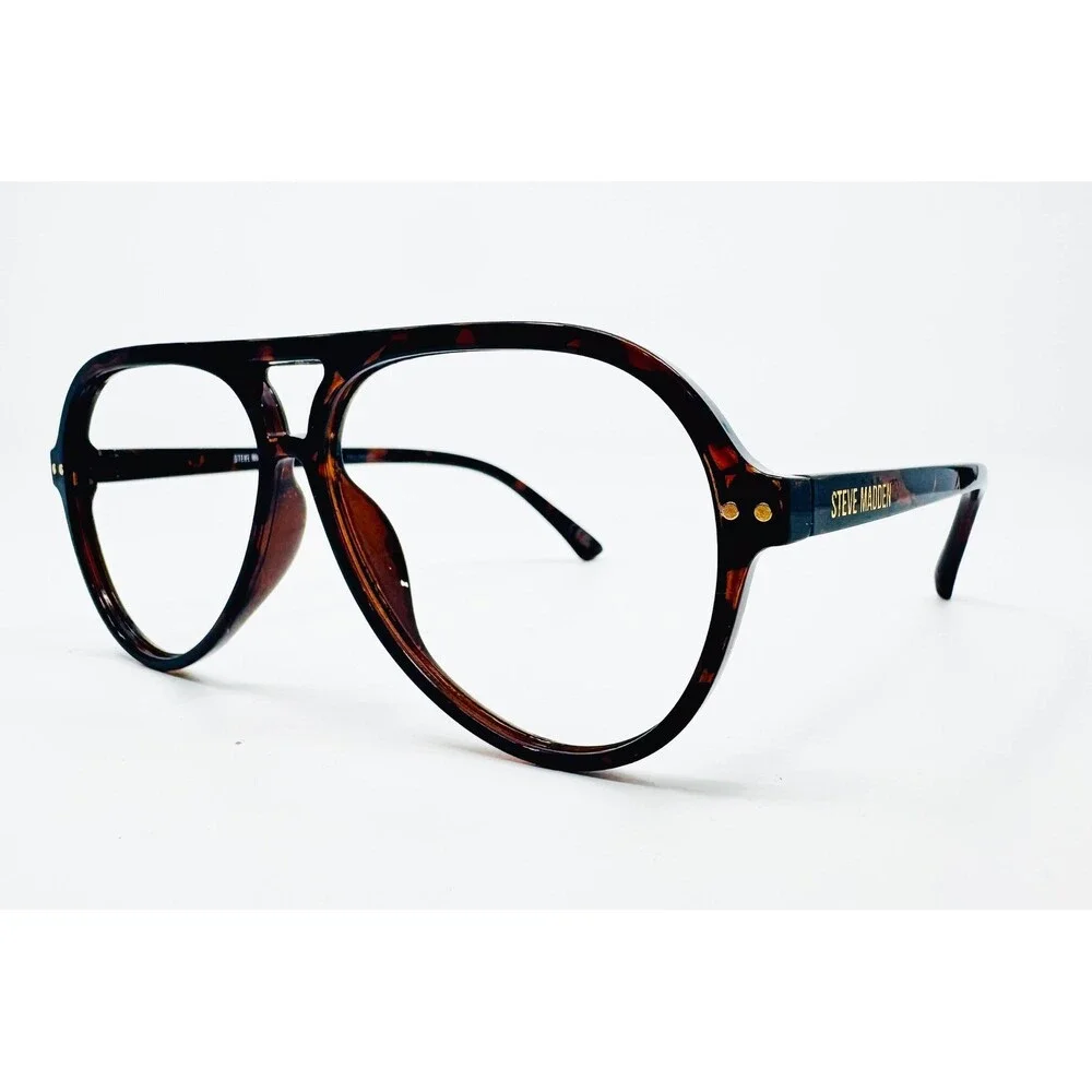 Steve Madden Eyeglasses Mens Tortoise Jalen X16059 Aviator Frames 58-13-148