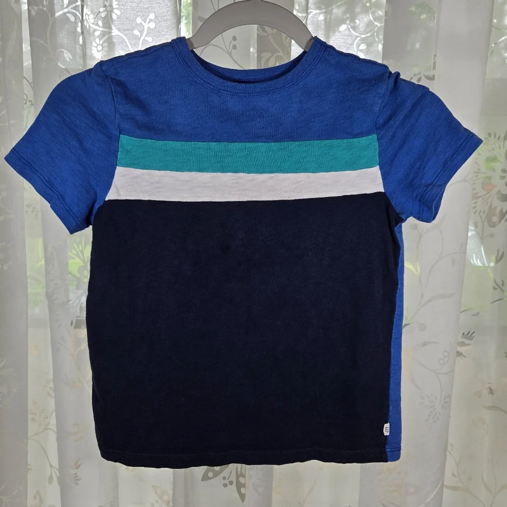 Set of 2 Boys Tees Size Small‎ – Old Navy Turtle & Gap Colorblock