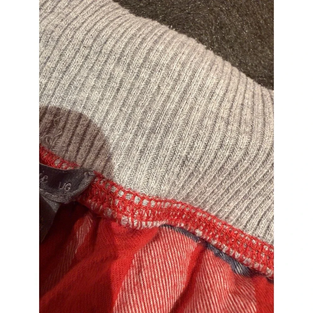 Aerie Womens Pajama Pants L Large Red Plaid Sleepwear PJ Bottoms Loungewear