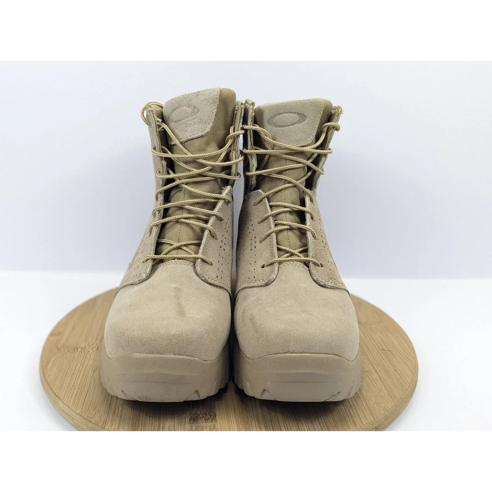 Oakley SI Assault 6 Desert Tan Suede Tactical Military Boots Mens 10 11100-100