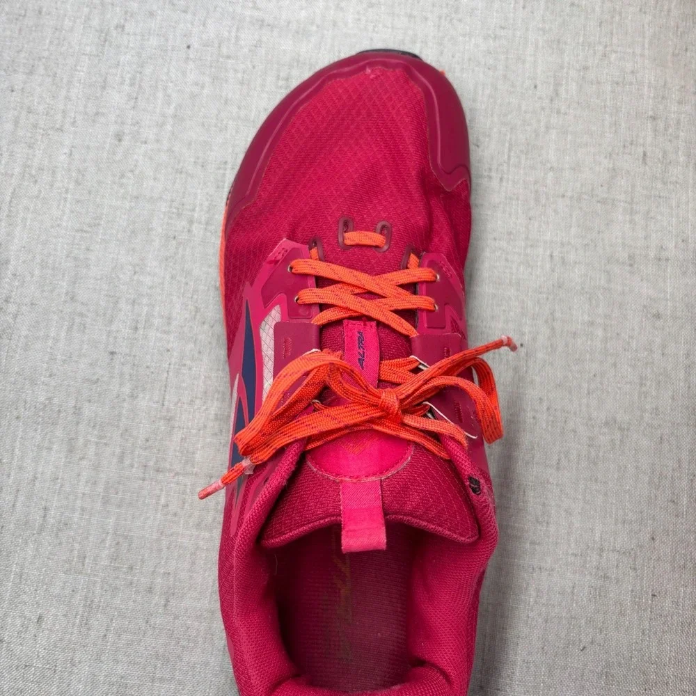 Altra Lone Peak‎ 6 Trail Running Shoes Raspberry Orange Sneaker Women's Size 11