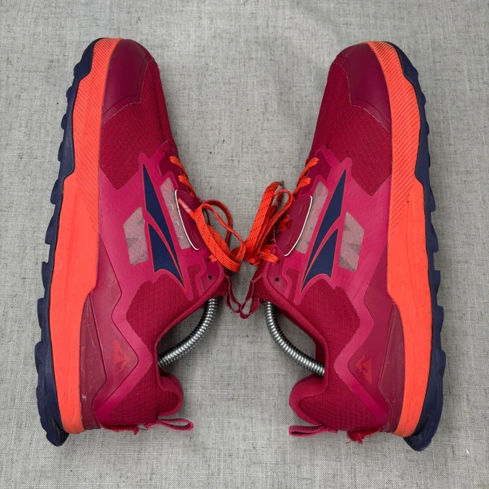 Altra Lone Peak‎ 6 Trail Running Shoes Raspberry Orange Sneaker Women's Size 11