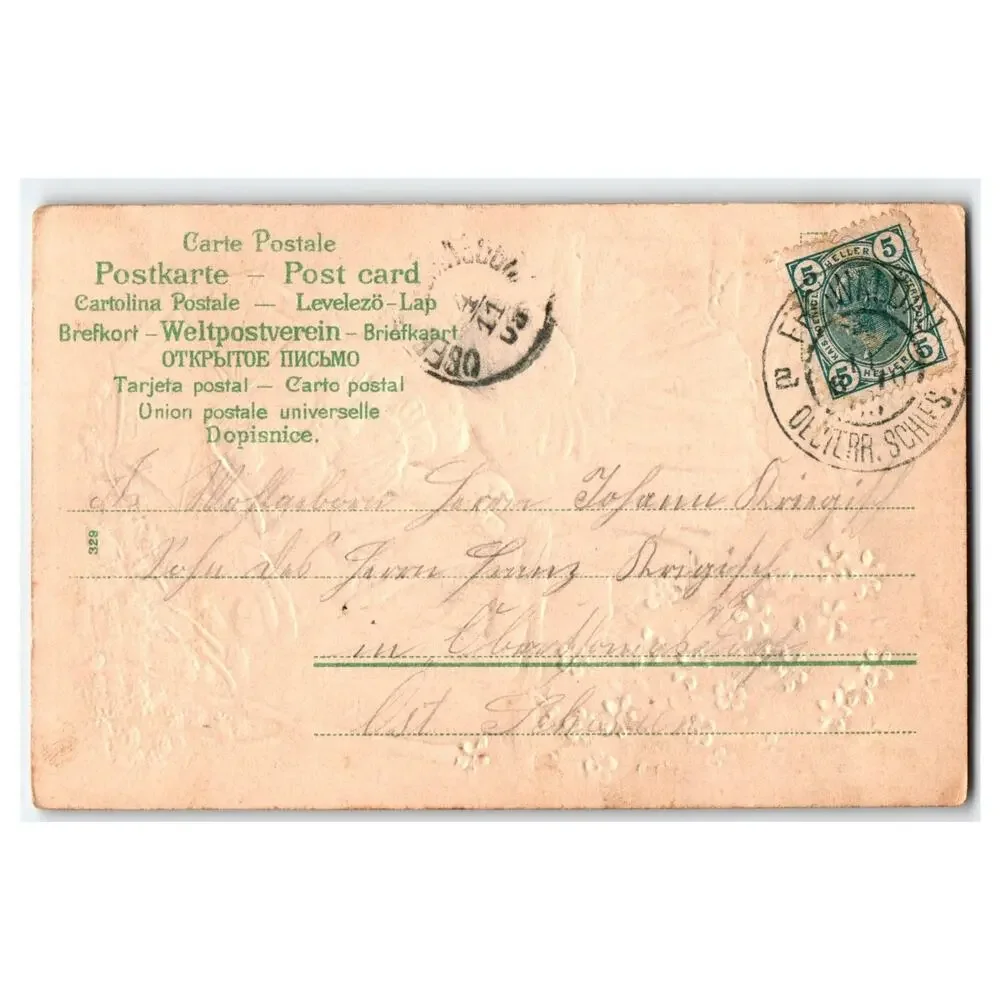 Postcard vintage antique