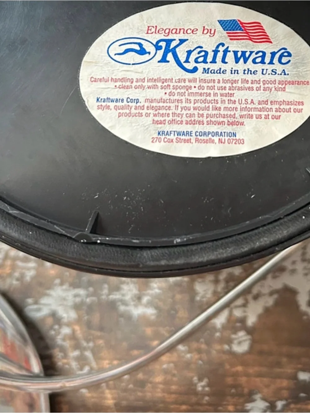 Kraftware stylish black