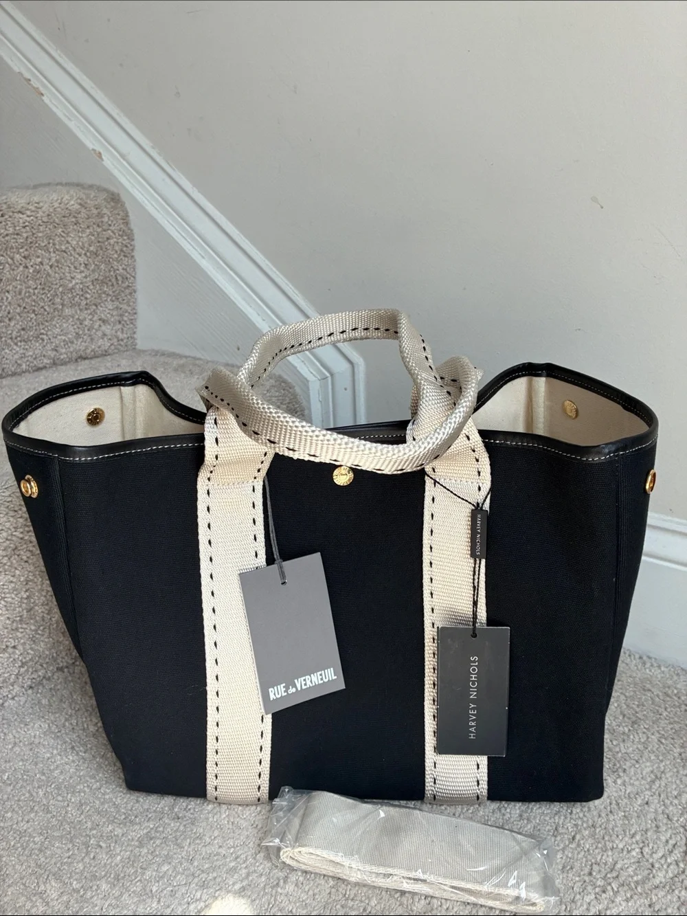 Rue De Verneuil canvas traversée crossbody