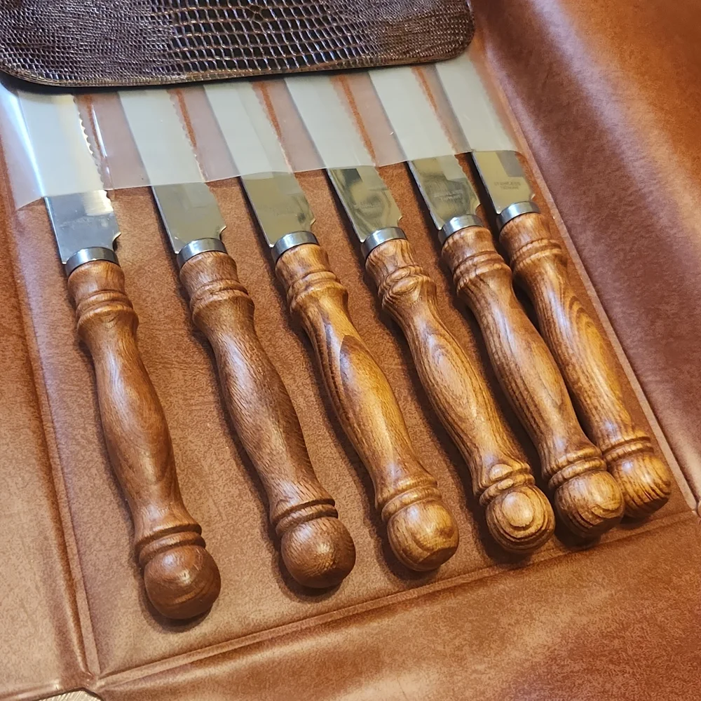 Vintage wooden handled