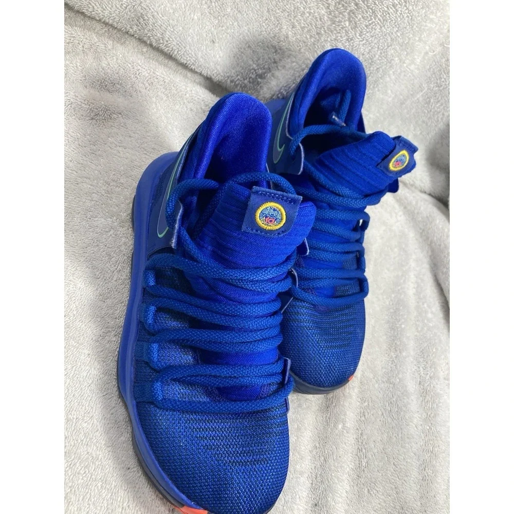 Nike KD‎ Trey 5 V Kevin Durant Basketball Shoes Blue Teal Youth 5.5Y EUR 38