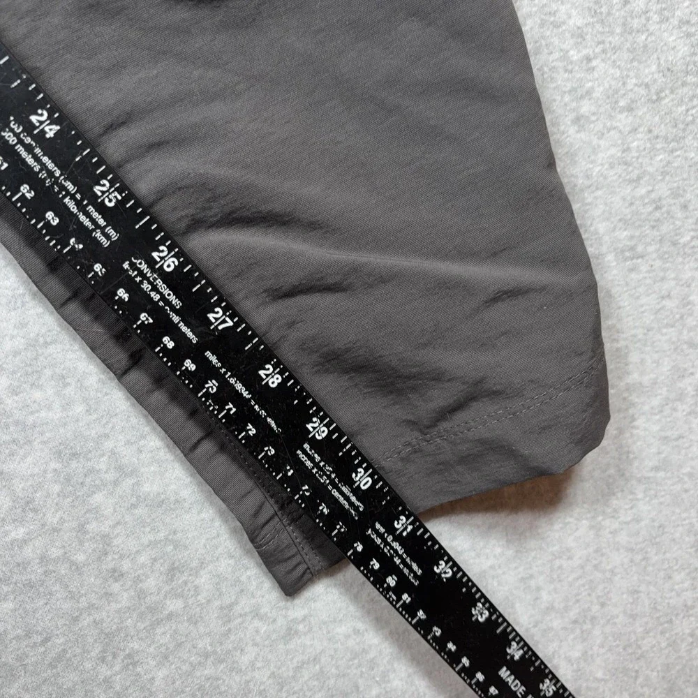 The North Face Pants Mens Large Gray Nylon Hiking Convertible Cargo Zip Off