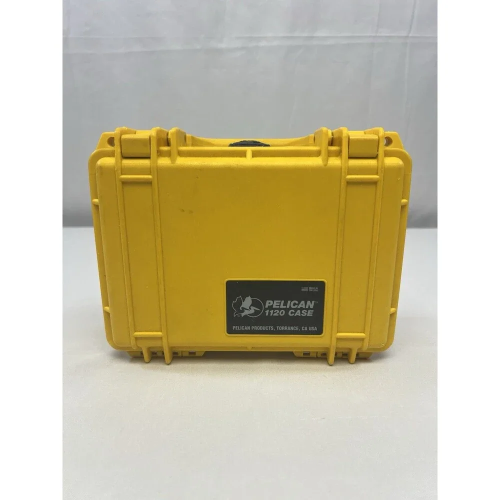Pelican 1120 Case w/ Half Foam (Yellow)