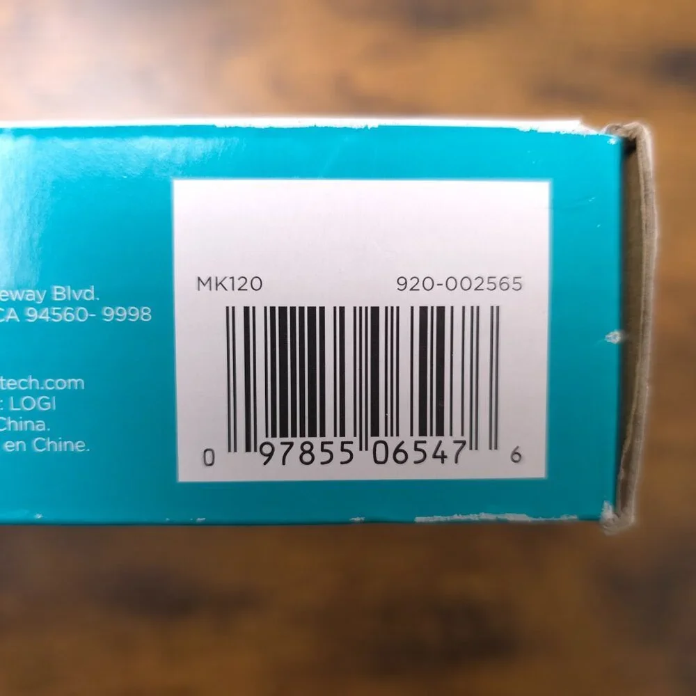 Logitech MK120 Keyboard &‎ Mouse Combo | New