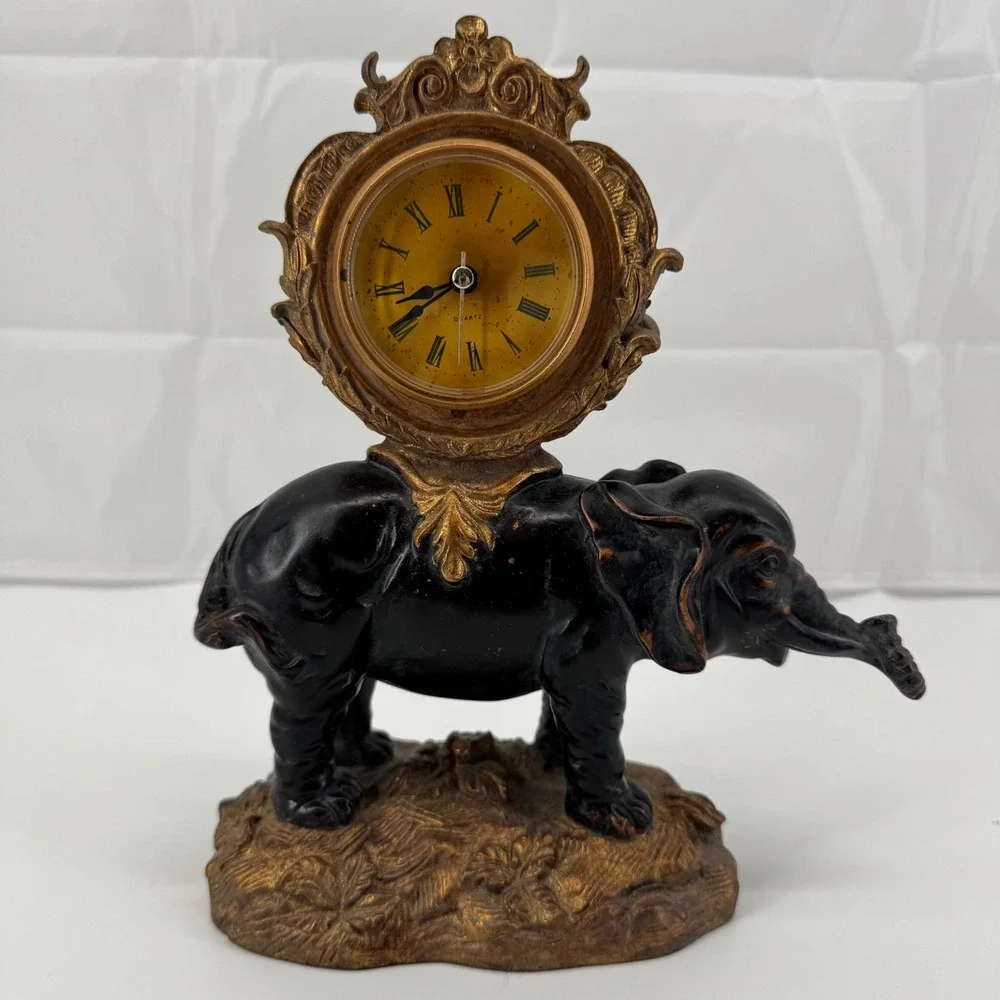 Unbranded Elephant Desk Clock 10