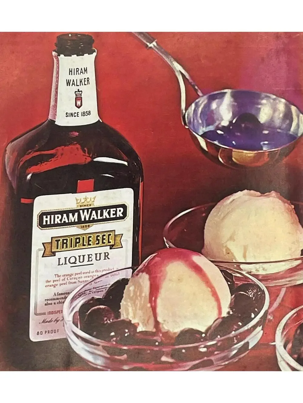 Vintage Hiram Walker Cordials Cookbook: Mid-Century Cocktail & Dessert Recipes