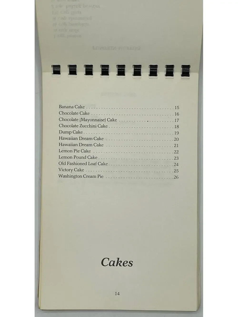 N/A vintage cookbook