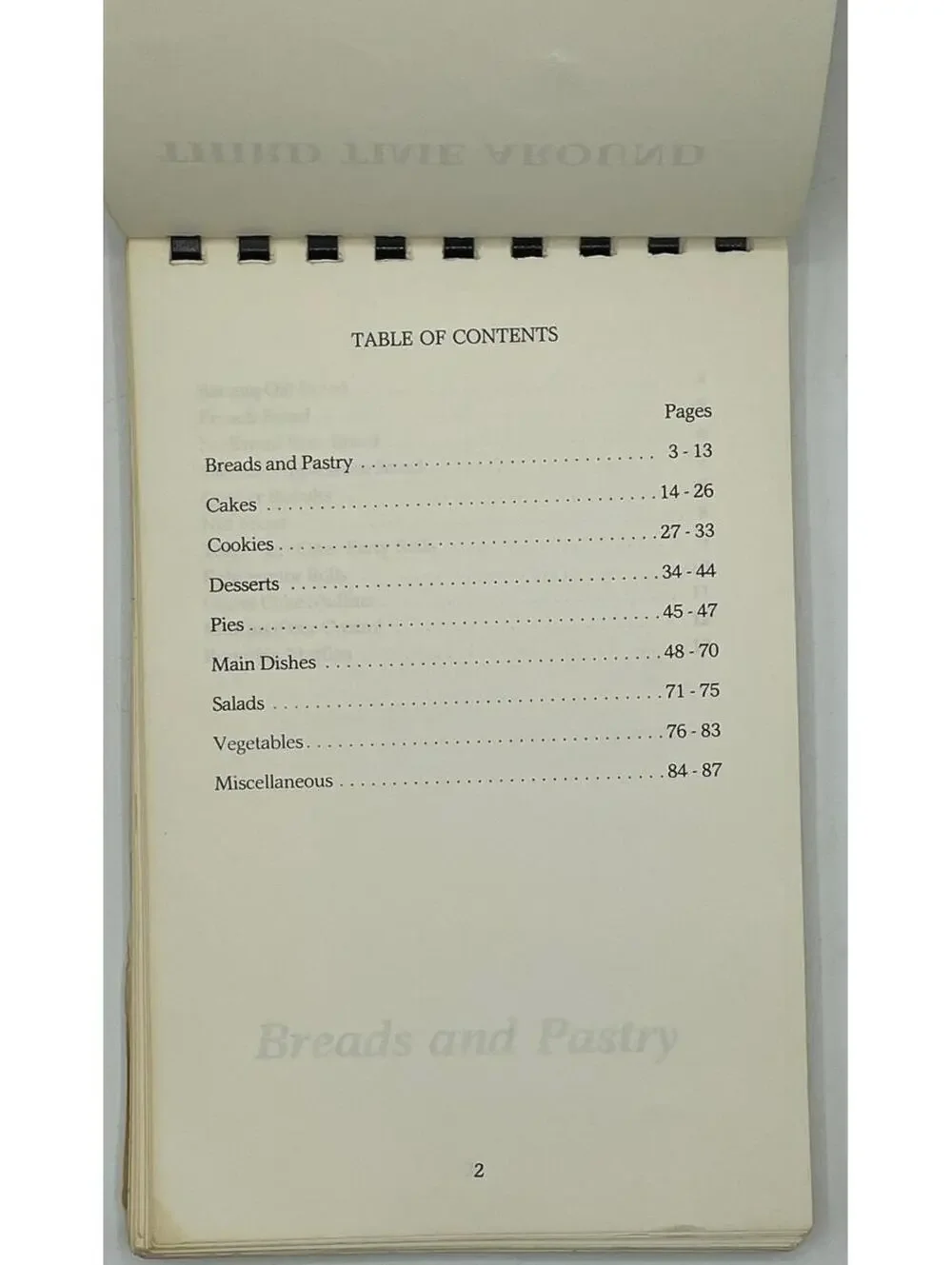 N/A vintage cookbook