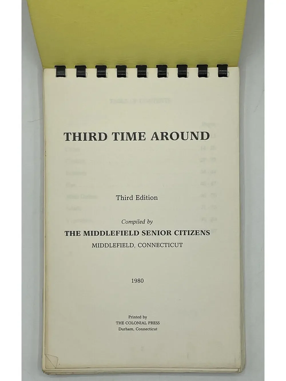 N/A vintage cookbook