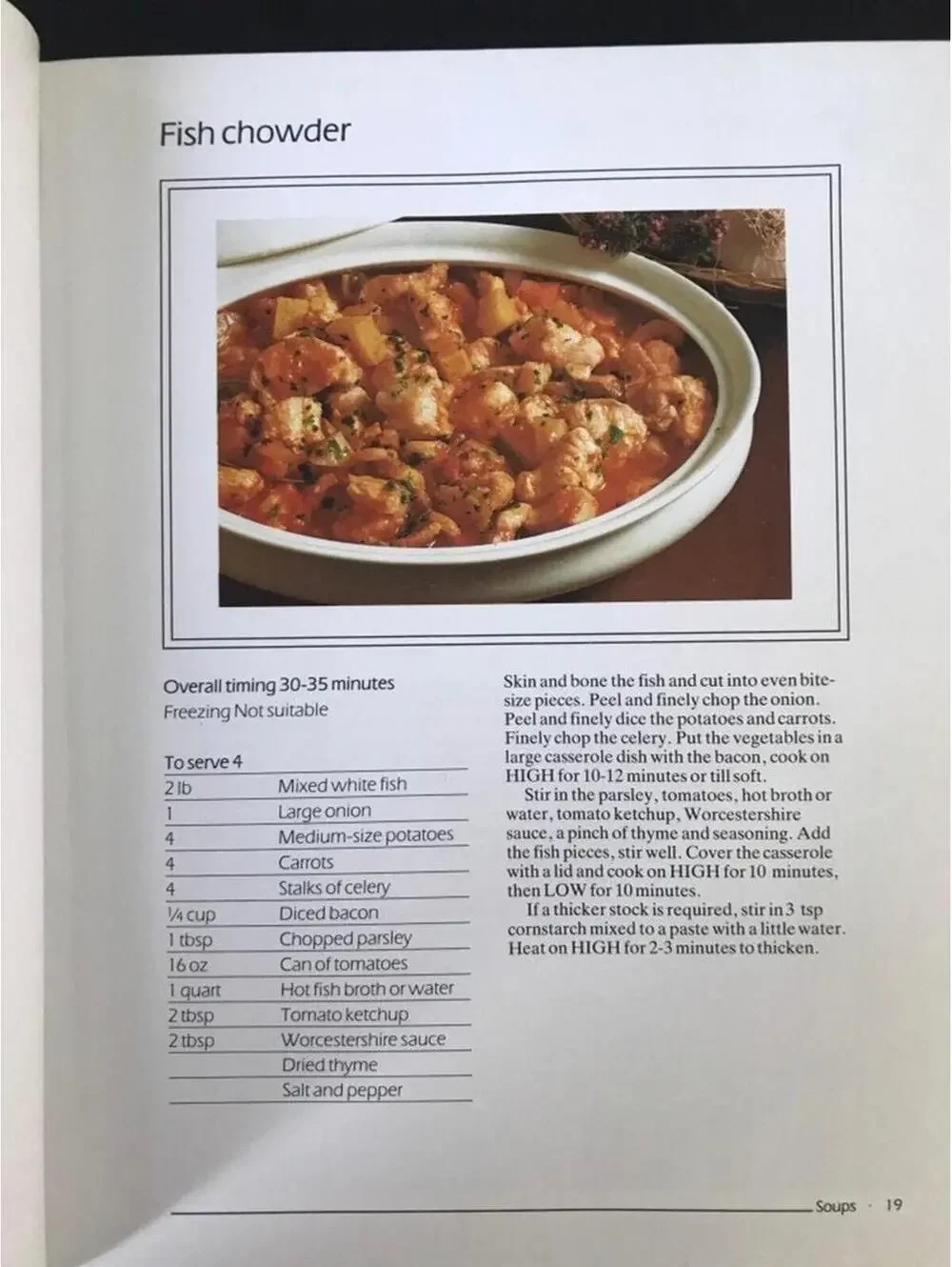 Vintage Cookbook, The Cooks Color Treasury, Large Pictorial Cook Book, 1982,