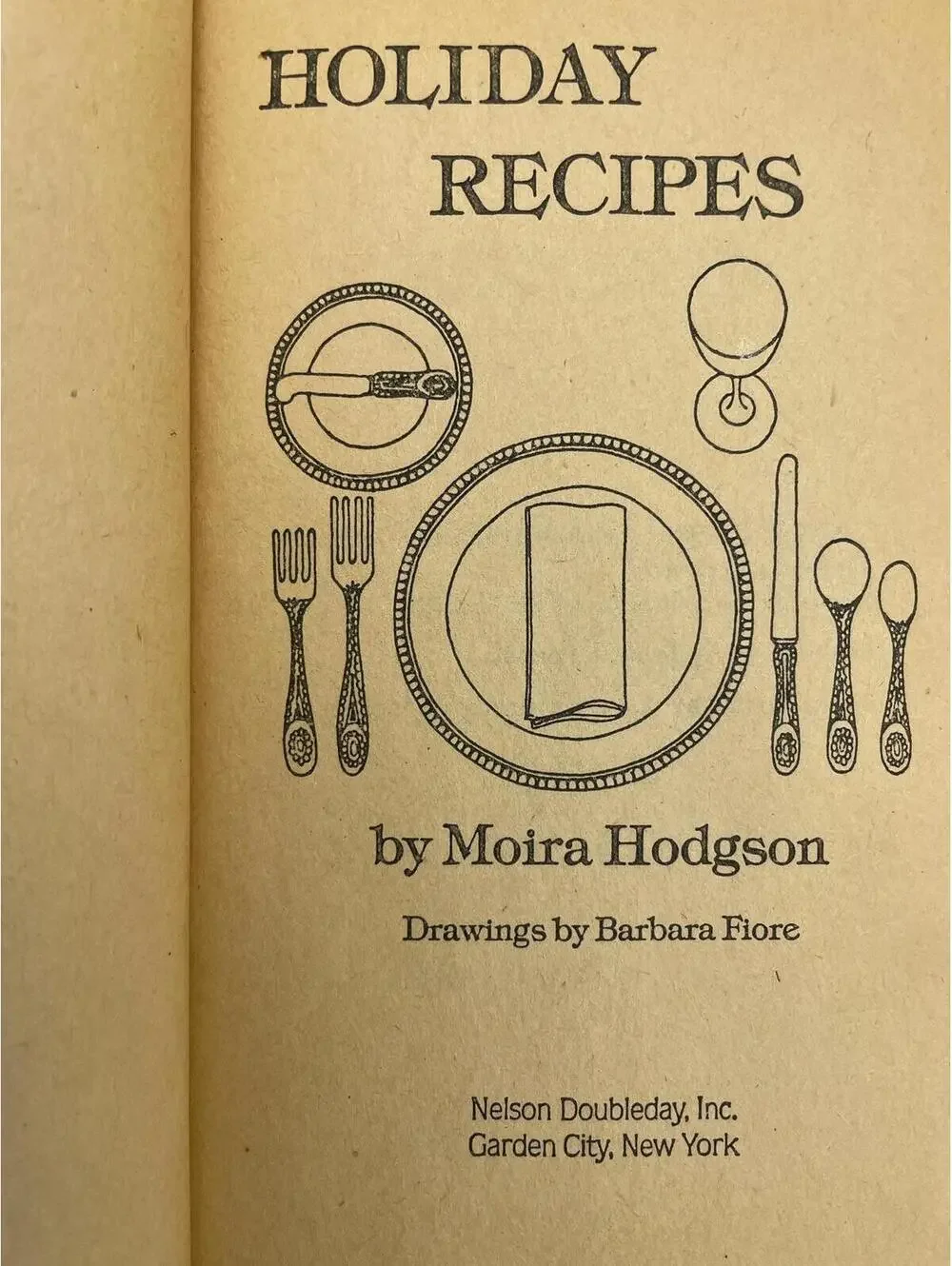 N/A vintage cookbook