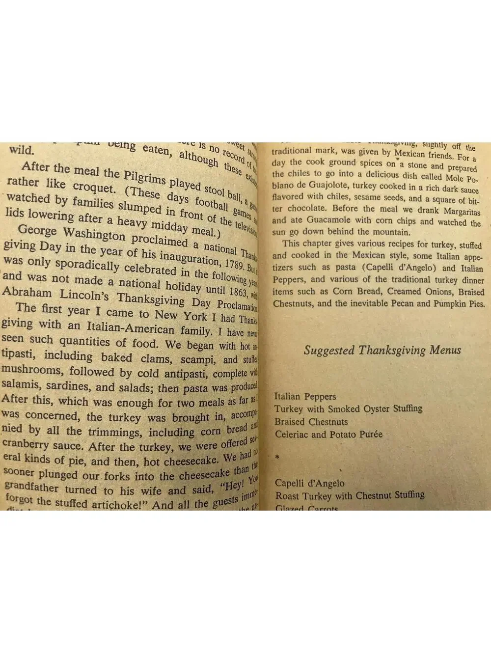 N/A vintage cookbook