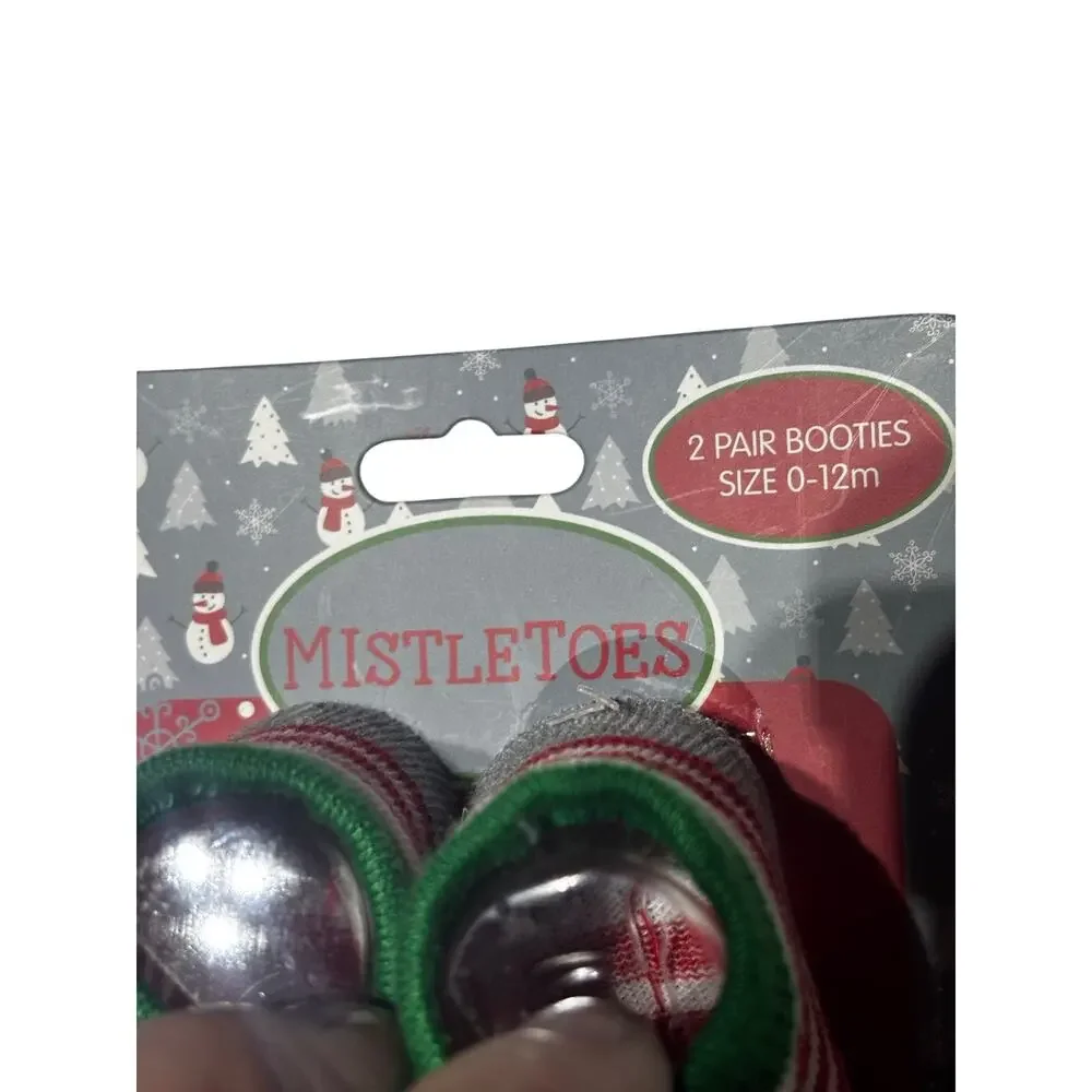 Mistletoes baby christmas