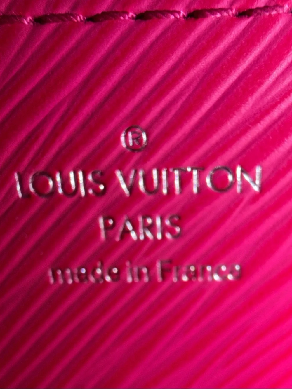Louis Vuitton bold fuchsia