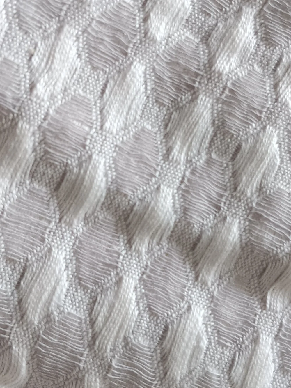 Urban Outfitters White Cotton Care-Label Shams. Standard Pillow Size