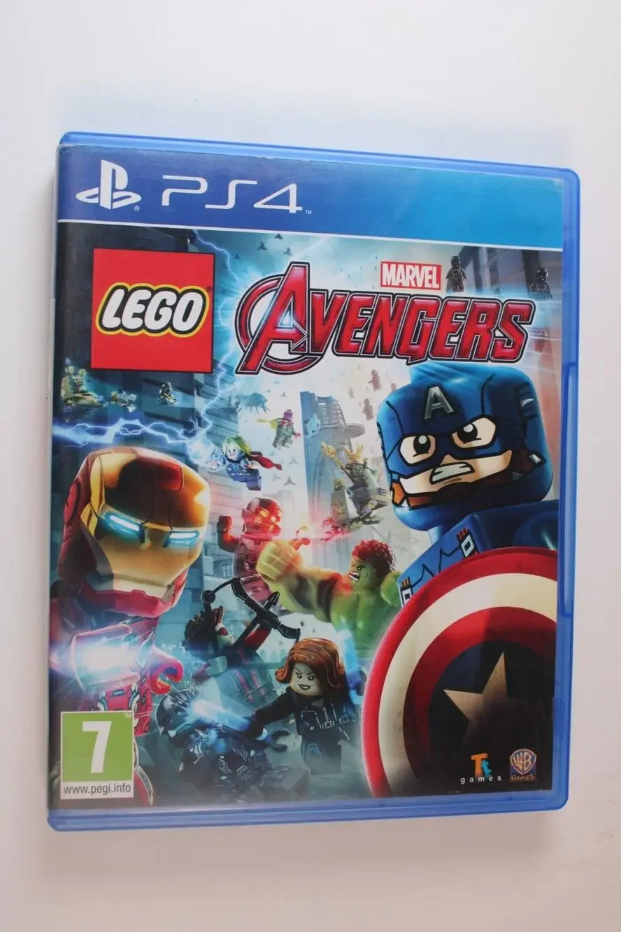 LEGO Marvel's Avengers PS4 (Sony PlayStation 4, 2016) Authentic, tested/works