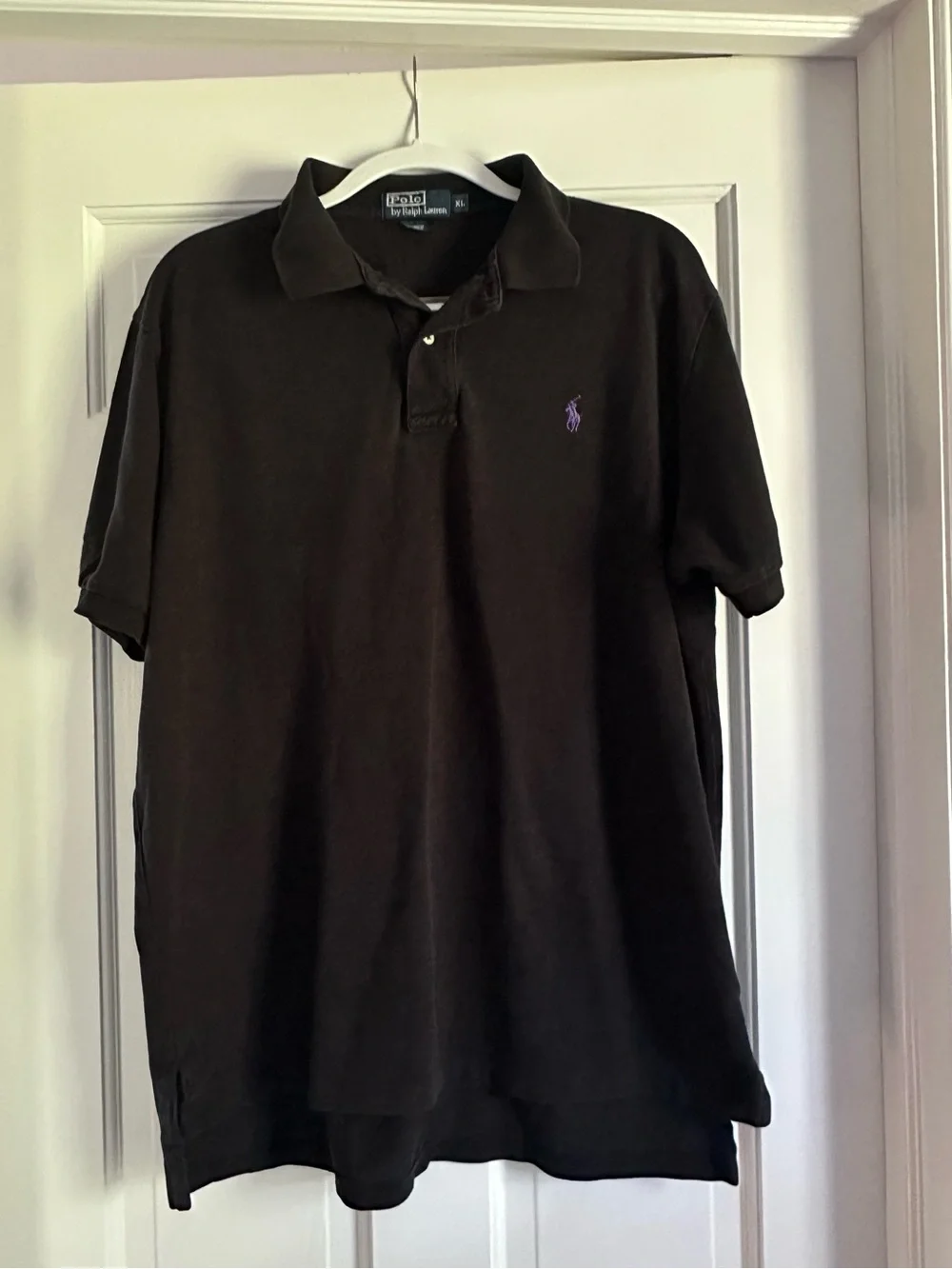 Polo Ralph Lauren Black Men’s Polo Shirt XL 100% Cotton Classic Fit