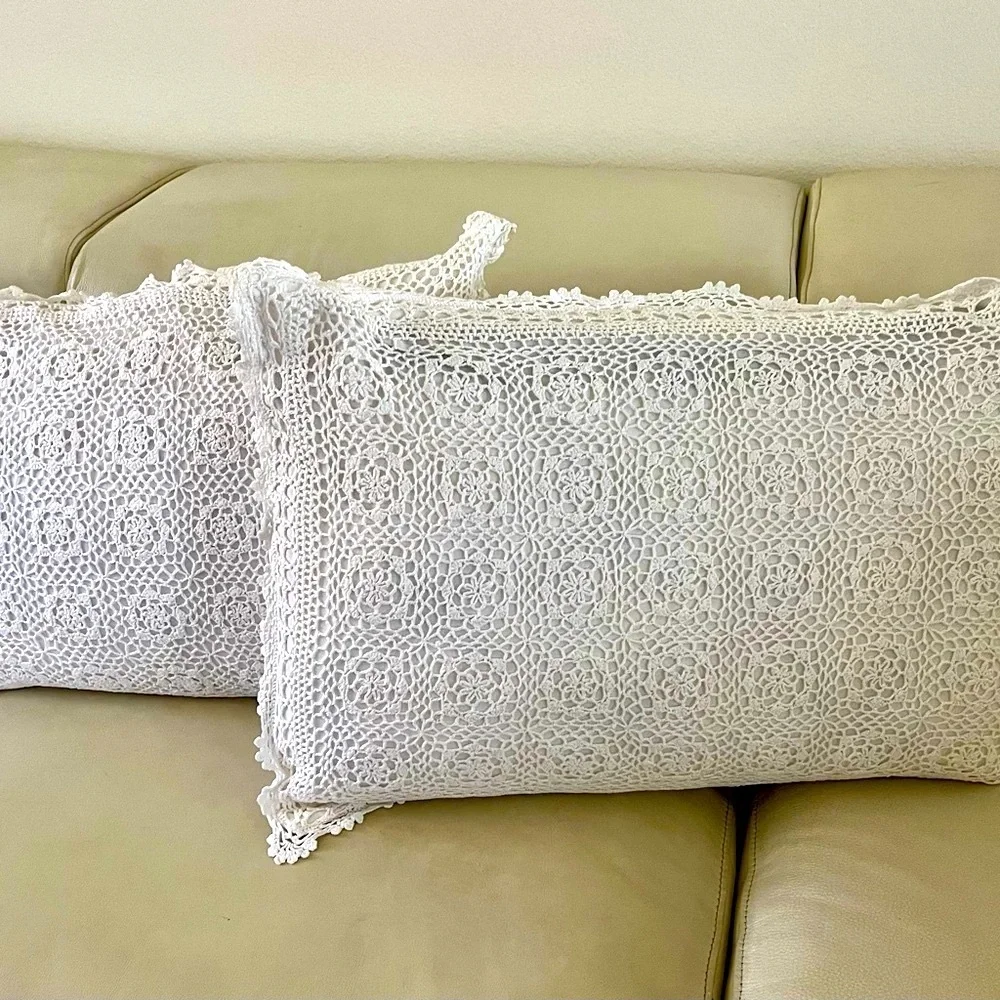 N/A throw crochet
