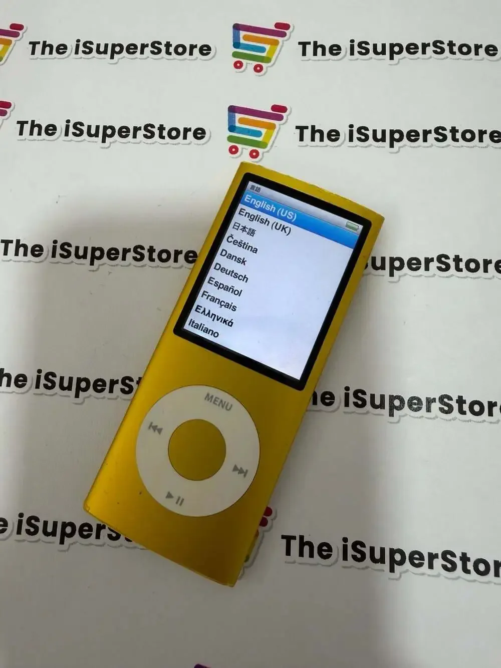 Apple iPod Nano 4th Generation 16GB Yellow -New Battery- 1 YR Warranty