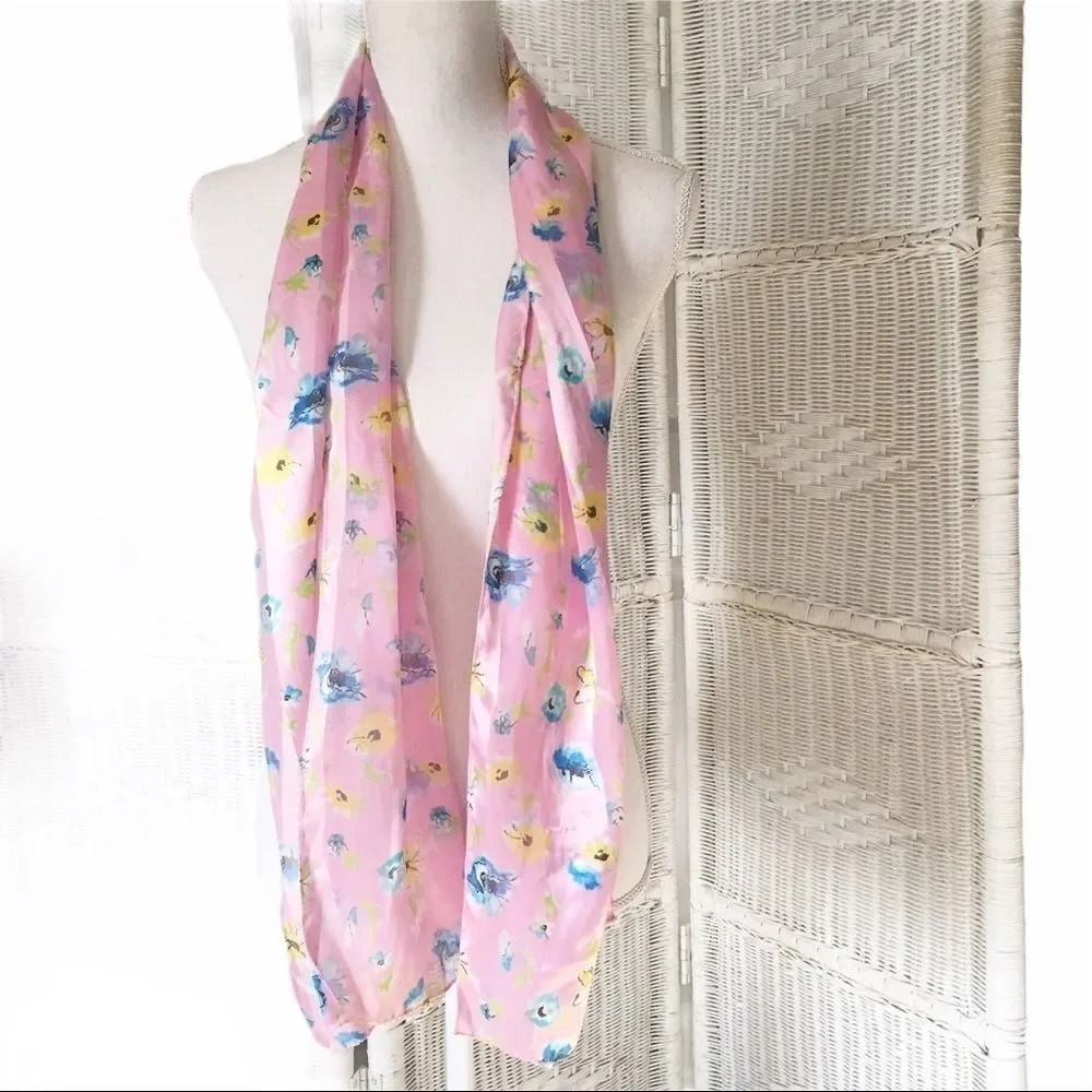 N/A pink floral