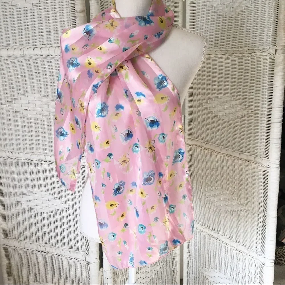 N/A pink floral