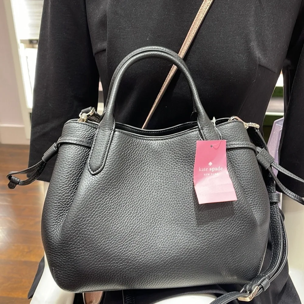 Kate Spade Dumpling Small Satchel Black