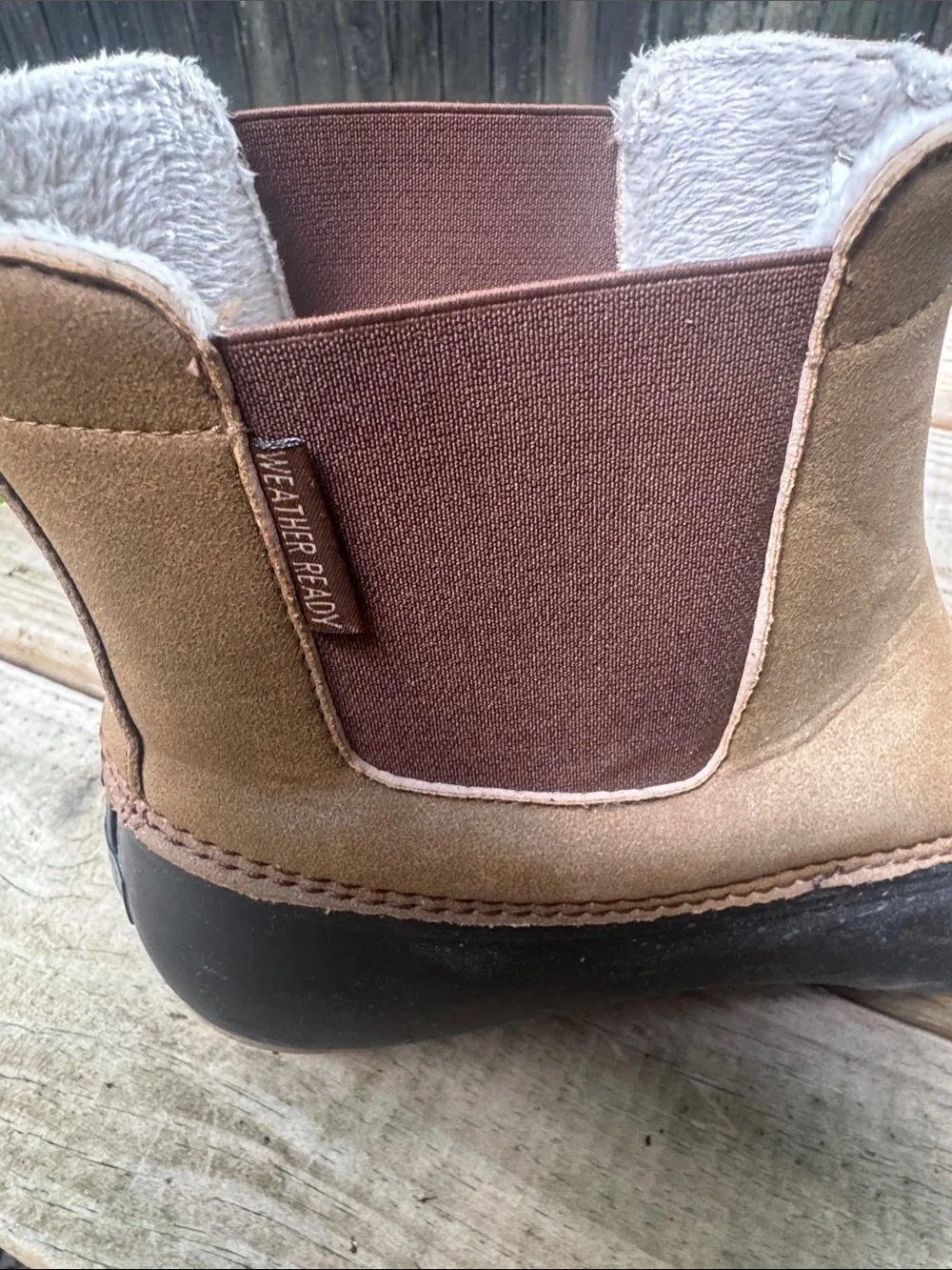 JSport by Jambu Men's Brown and Black Rain & Snow Boots