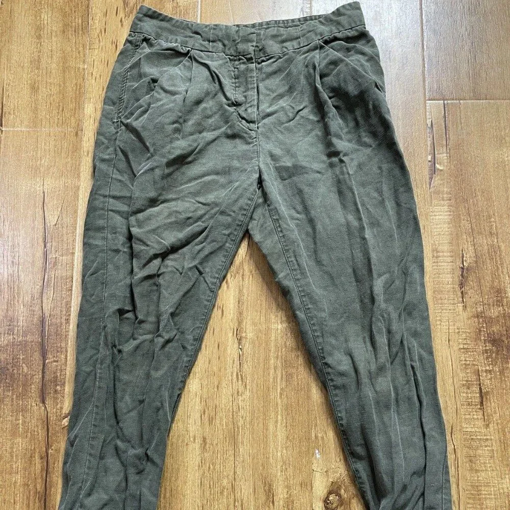 Womens aritzia‎ Wildred with linen green oants green size 00