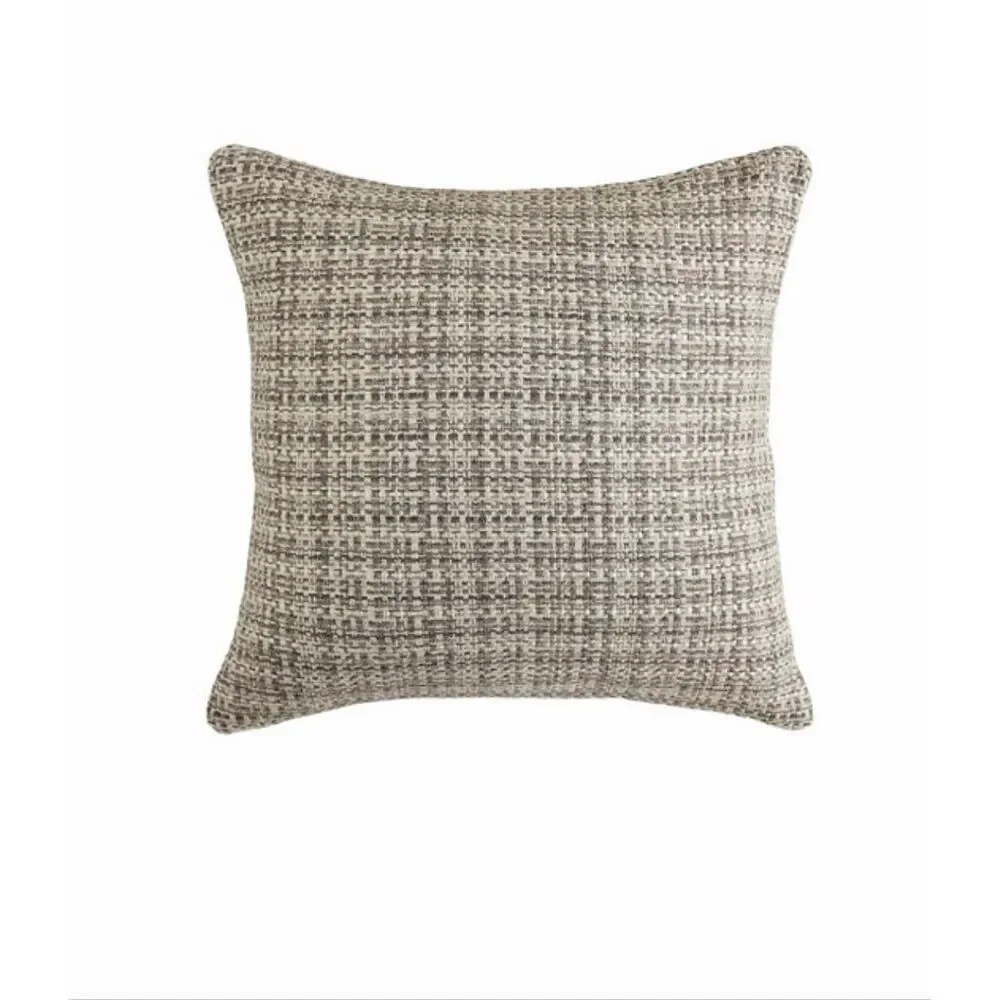 CASAMIA Jijel Tweed 24”x 24” Throw Pillow Cushion