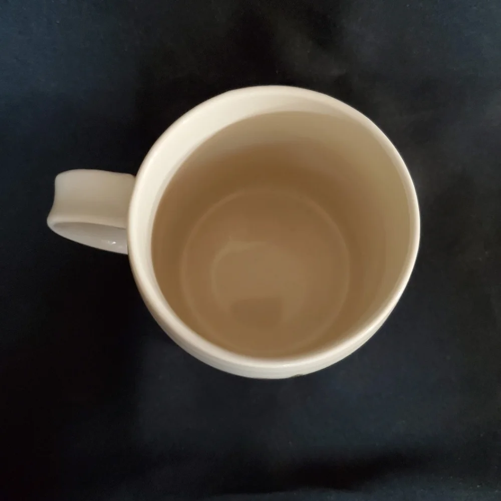 Anthropologie Petal Palette Monogram Letter P Mug
