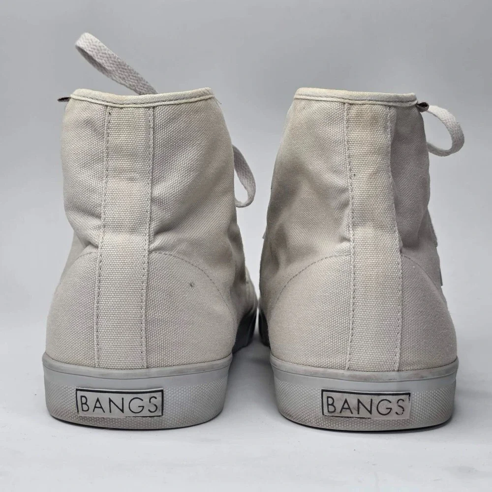 Bangs London Fog Men's Shoes Size 12 Women's 13.5 Gray Cactus High Top Sneakers