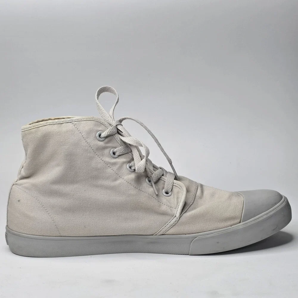 Bangs London Fog Men's Shoes Size 12 Women's 13.5 Gray Cactus High Top Sneakers