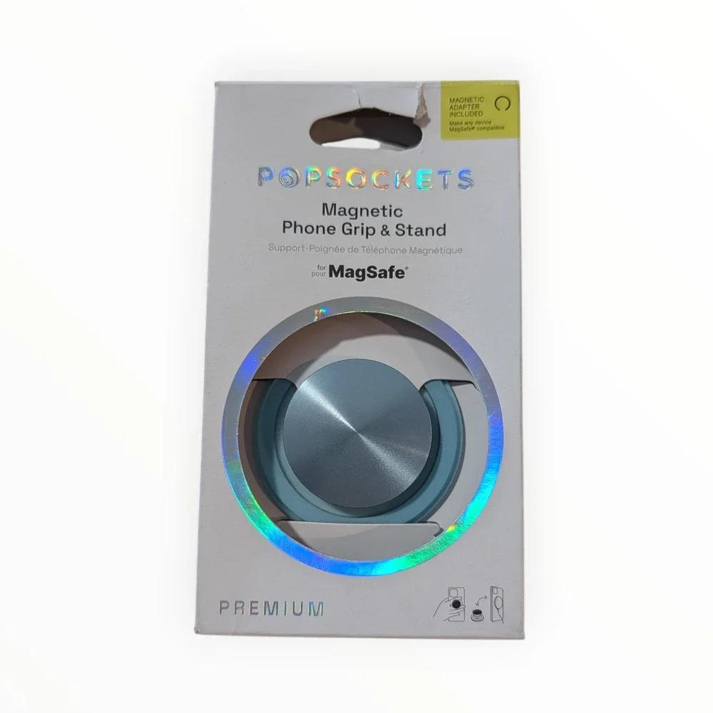 39-O PopSockets - MagSafe PopGrip Universal Magnetic Grip & Stand - Blue Sigh