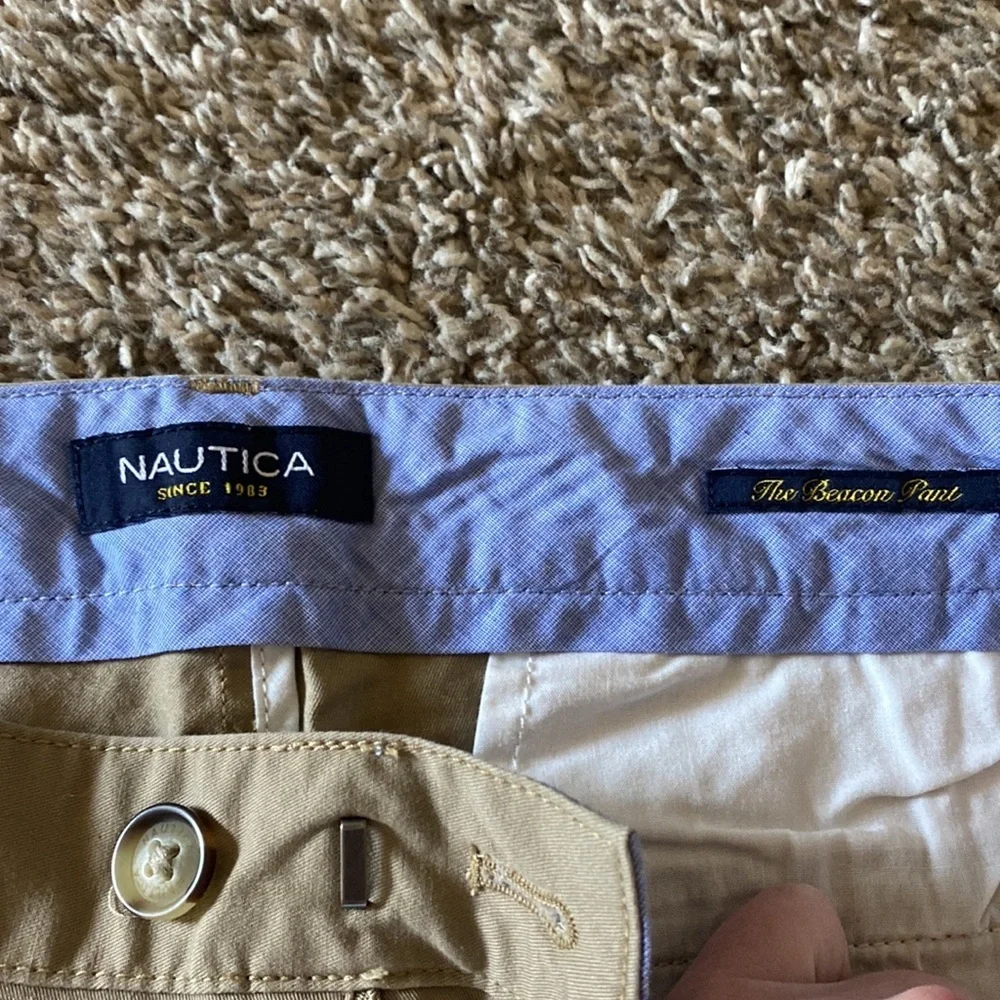 NAUTICA Mens Khaki Pant