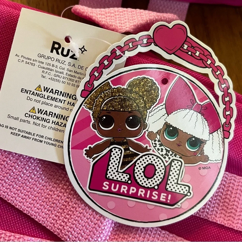 NWT 2 L.O.L Surprise mini backpacks rock stars