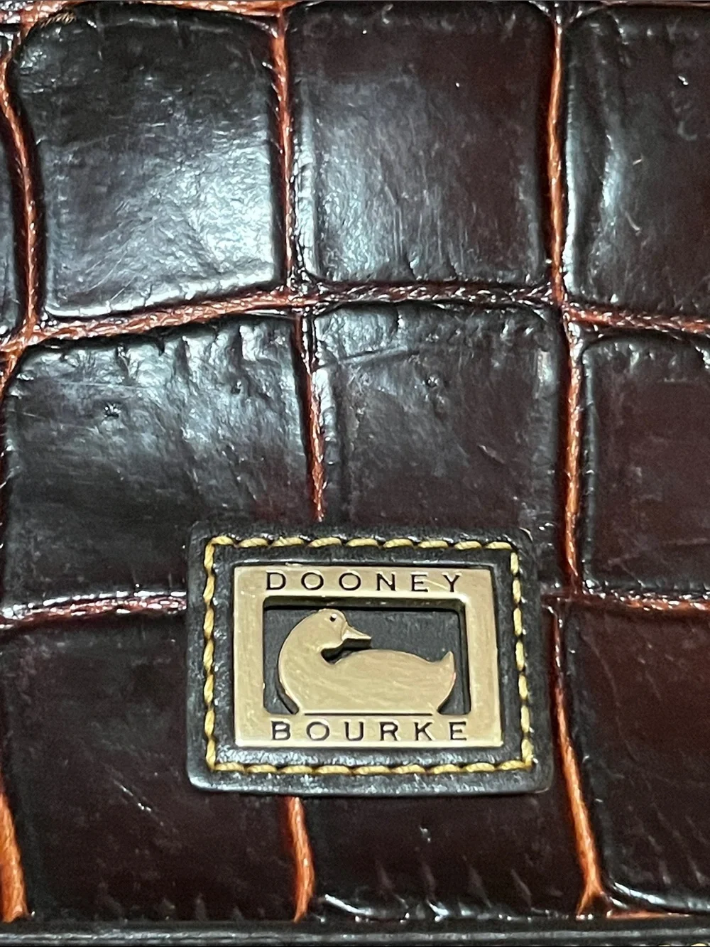 Dooney & Bourke excellent croc