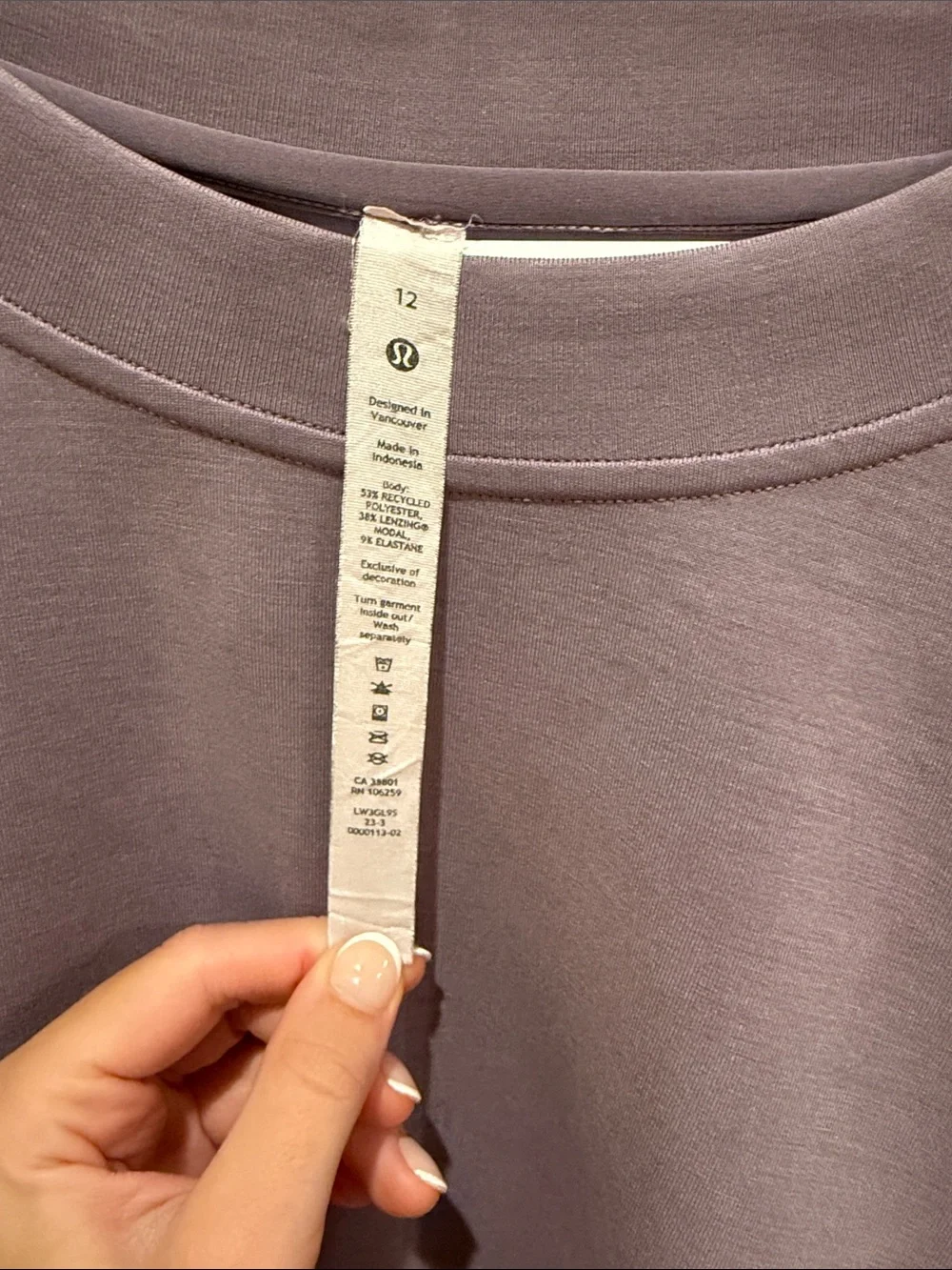 lululemon athletica relaxed oversized