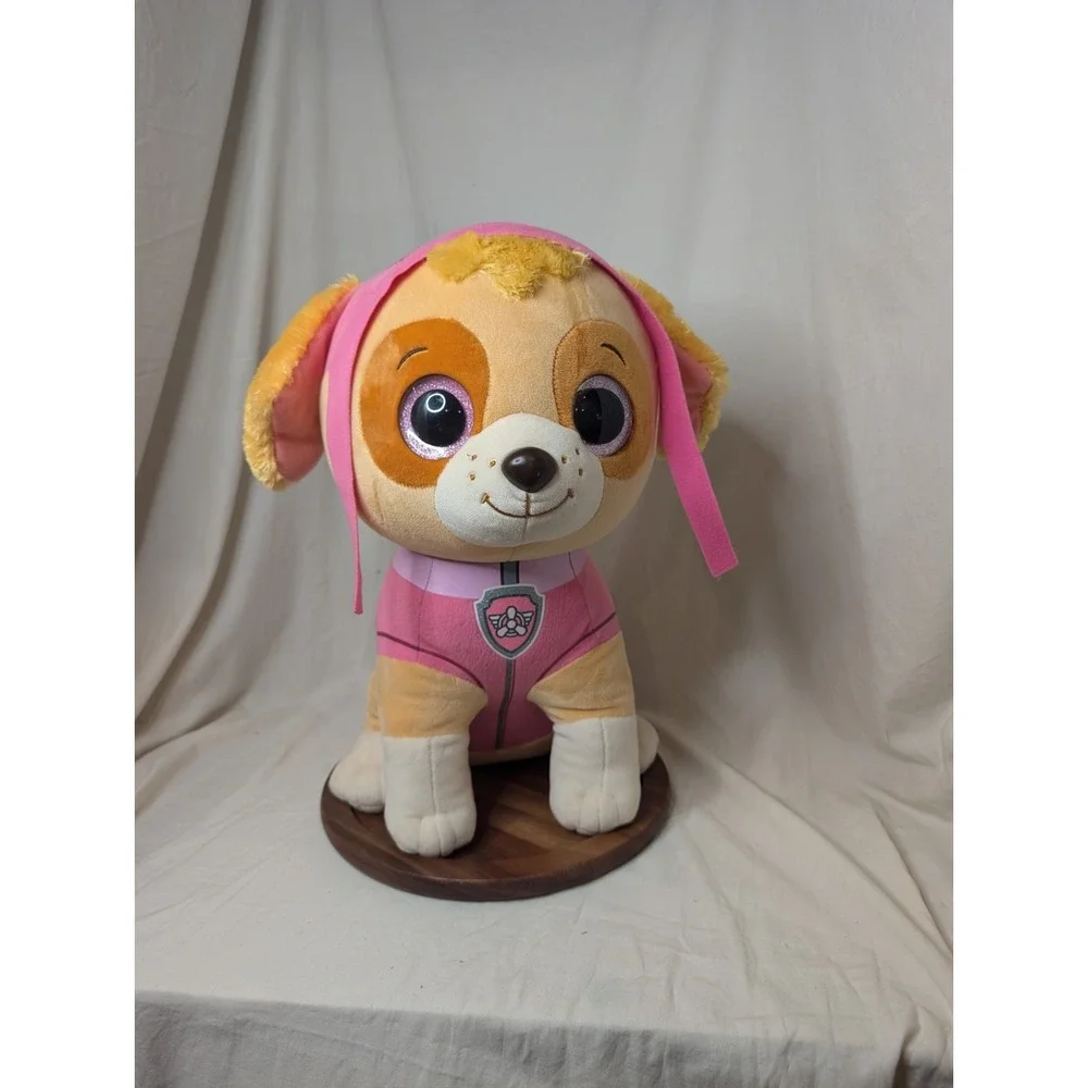 Ty Beanie‎ Boo Large 15 Inch Skye Paw Patrol Stuffed Animal Pink