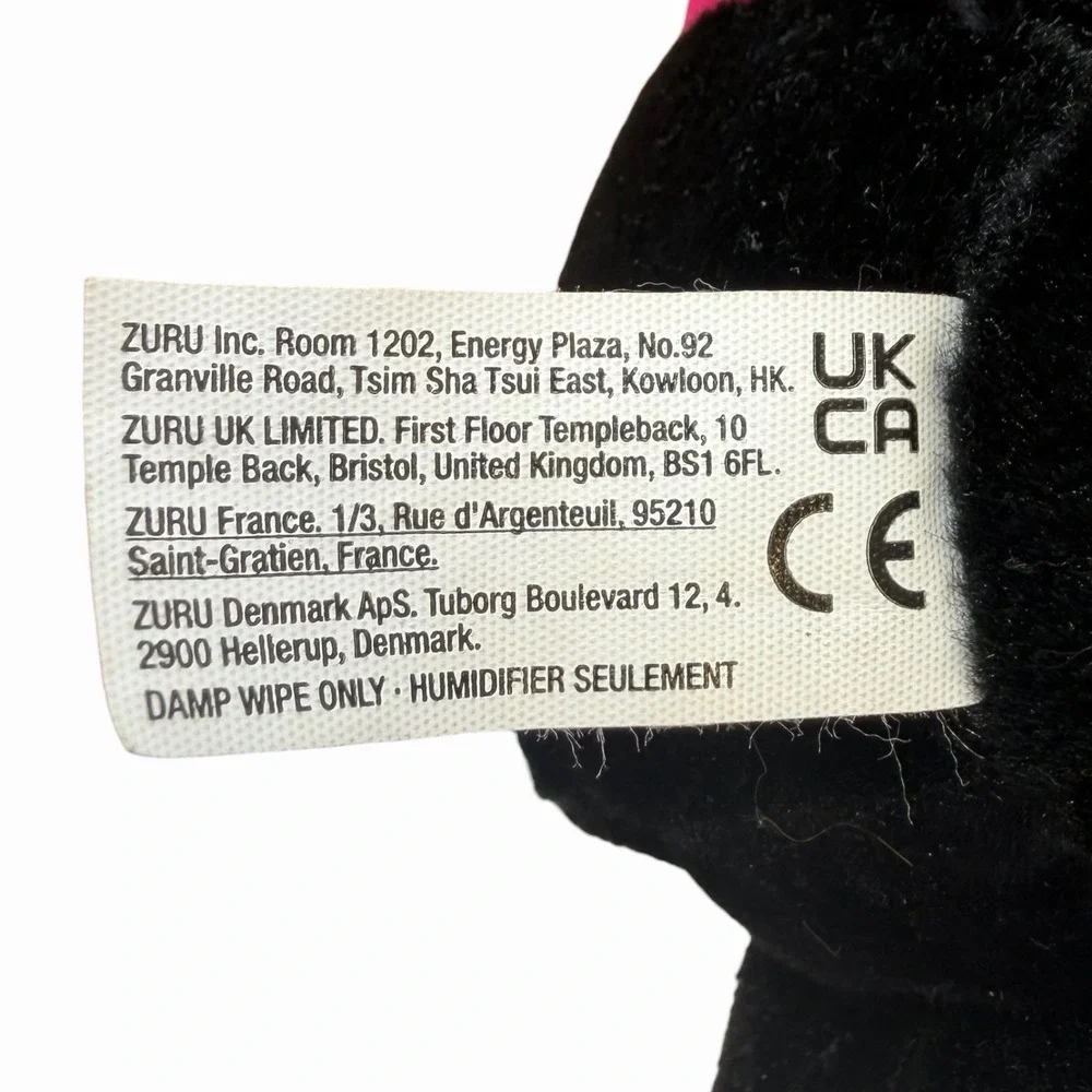 Rainbocorns Kittycorn Bow Surprise Series 2 Zuru Plush Pink Black Cat Kitty RARE