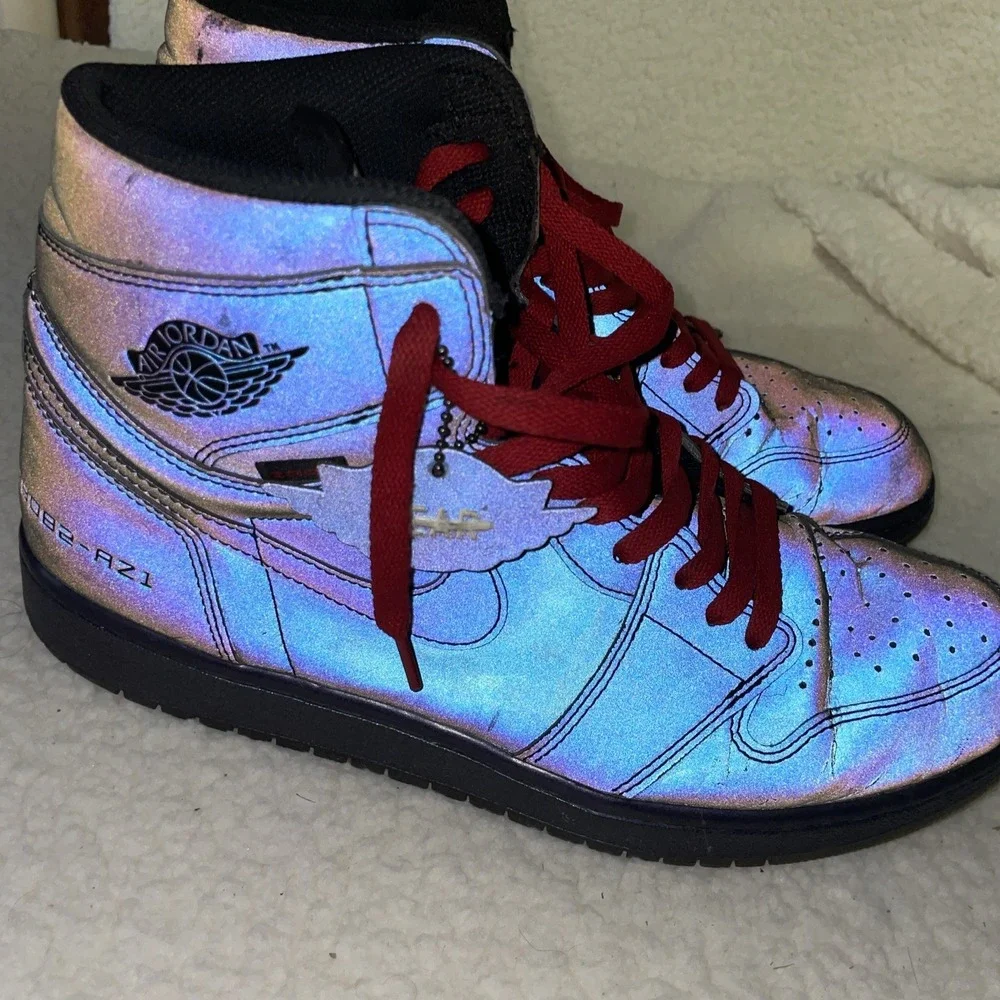 Nike Air Jordan 1‎ High Zoom Fearless Reflective 2019 I Iridescent 12 BV006-900