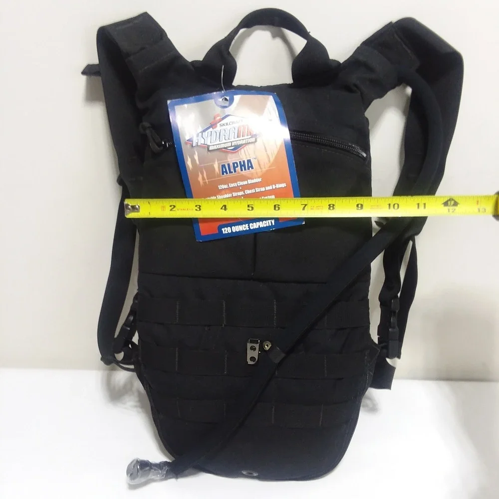 Skilcraft Hydramax Alpha Hydration Pack 120oz MOLLE Attachment System Adj Straps