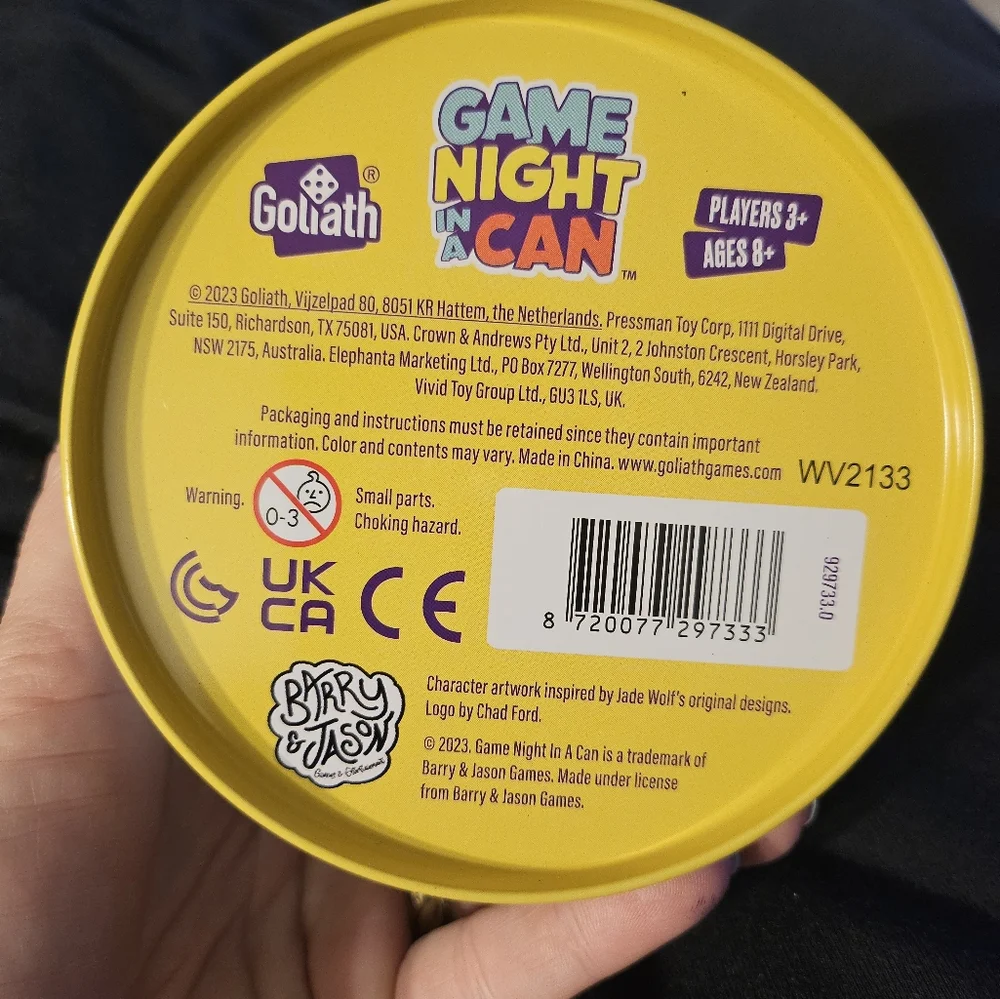 Goliath game night